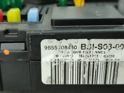 Автозапчасти б/у блок реле/предохранителей за peugeot 407 sw (6e_, 6d_) 2.0 hdi ссылки oem iam 9655708480  