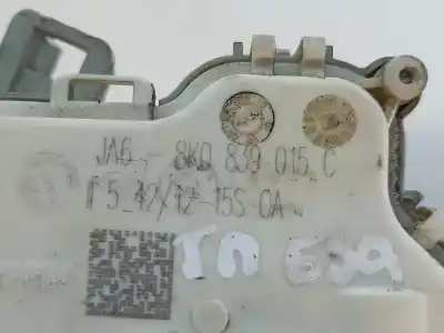 Автозапчастина б/у замок дверей заднього лівого для audi a4 b8 avant (8k5) 2.0 tdi посилання на oem iam 8k0839015c  