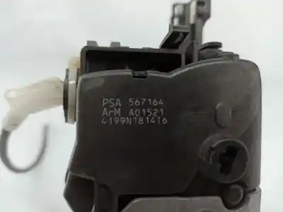Автозапчастина б/у замок заднього правого дверя для peugeot 308 sw i (4e_, 4h_) 1.6 hdi посилання на oem iam 6pinos  