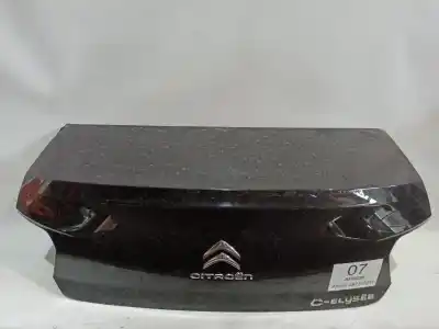 Peça sobressalente para automóvel em segunda mão porta da mala / tampa traseira por citroen c-elysee (dd_) 1.5 bluehdi 100 referências oem iam 