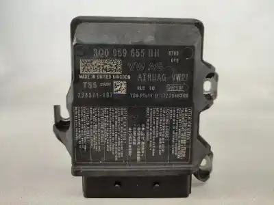 Peça sobressalente para automóvel em segunda mão centralina de airbag por seat leon st (5f8) 1.6 tdi referências oem iam 3q0959655bh