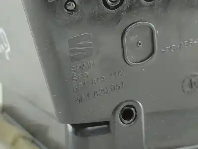 Автозапчастина б/у аераційна решіта для seat leon st (5f8) 1.6 tdi посилання на oem iam 5f1819110  