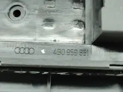 Second-hand car spare part left front power window switch for audi a6 avant (4b5) 2.5 tdi oem iam references 4b0959851  