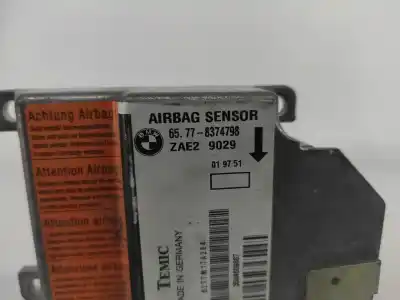 Second-hand car spare part airbag control unit for bmw 3 compact (e36) 318 tds oem iam references 65778374798  