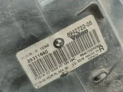 Second-hand car spare part right headlight for bmw 3 (e90) 320 d oem iam references   