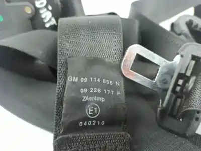 Автозапчастина б/у передній правий ремін безпеки для opel corsa c (x01) 1.2 (f08 f68) посилання на oem iam 09114855n  