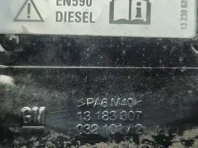Автозапчасти б/у наружная крышка топлива за opel corsa d (s07) 1.3 cdti (l08 l68) ссылки oem iam 13183307  