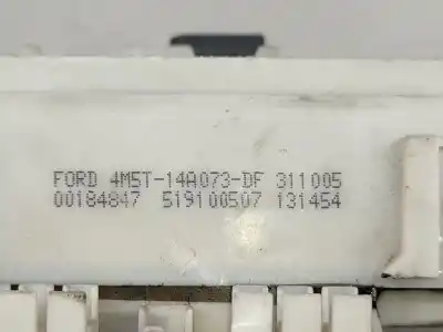 Peça sobressalente para automóvel em segunda mão caixa de fusíveis e relés por ford c-max (dm2) 2.0 tdci referências oem iam 4m5t14a073df  