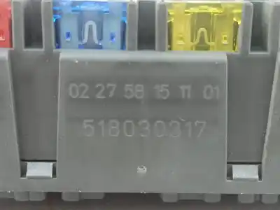 Second-hand car spare part fuse box unit for mini mini (r50, r53) cooper oem iam references 1509011  