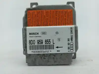 Автозапчастина б/у БЛОК УПРАВЛІННЯ ПОДУШКАМИ БЕЗПЕКИ для AUDI A4 AVANT (8D5, B5)  Посилання на OEM IAM 8D0959655L  