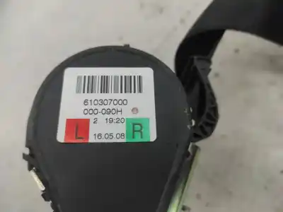 Автозапчастина б/у задній правий ремін безпеки для audi a4 b7 (8ec) 2.7 tdi посилання на oem iam 610307000  