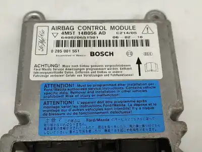 Автозапчасти б/у блок управления подушками безопасности за ford focus c-max (dm2) 2.0 tdci ссылки oem iam 4m5t14b056ad  
