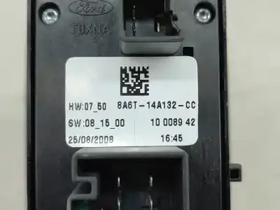 Автозапчасти б/у выключатель левого переднего окна за ford fiesta vi (cb1, ccn) 1.25 ссылки oem iam 8a6t14a132cc  