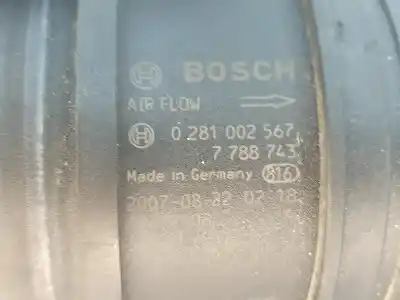 Second-hand car spare part flowmeter for bmw 1 (e81) gasóleo 2010 3p oem iam references 7788743  