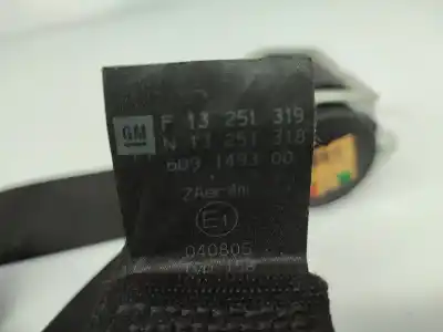 Peça sobressalente para automóvel em segunda mão cinto de segurança traseiro direito por opel corsa d (s07) 1.4 (l08 l68) referências oem iam 609160500a  