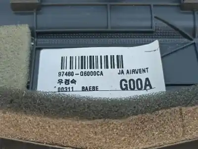 Pezzo di ricambio per auto di seconda mano griglia di aerazione per kia picanto (ja) 1.0 cat riferimenti oem iam   