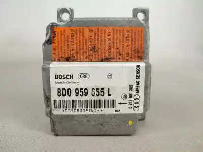 Автозапчастина б/у блок управління подушками безпеки для audi a4 b5 avant (8d5) 2.5 tdi посилання на oem iam 8d0959655l