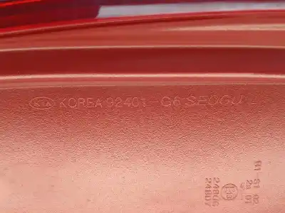 Second-hand car spare part left tailgate light for kia picanto (ja) 1.0 cat oem iam references 92401g6  