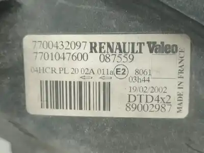 Автозапчастина б/у права фа для renault scénic i veículo multiuso (ja0/1_, fa0_) 1.4 i посилання на oem iam 7700432097  