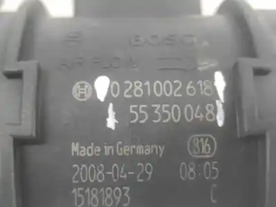 Автозапчасти б/у расходомер воздуха за opel corsa d (s07) 1.3 cdti (l08 l68) ссылки oem iam 0281002618  