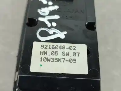 Peça sobressalente para automóvel em segunda mão botão / interruptor elevador vidro dianteiro esquerdo por bmw x1 (e84) xdrive 18 d referências oem iam 921604902  
