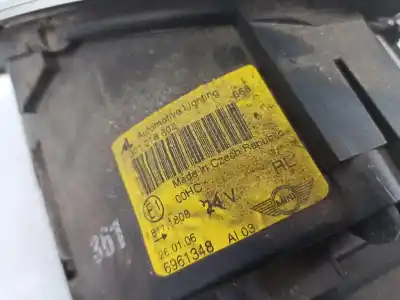 Peça sobressalente para automóvel em segunda mão farol / farolim esquerdo por mini mini descapotable (r52) cooper referências oem iam   