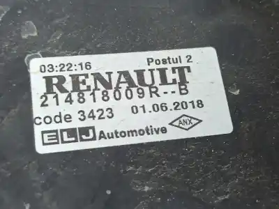 Автозапчастина б/у вентилятор опалення для renault captur i (j5_, h5_) blue dci 95 посилання на oem iam 214818009r   Автозапчастина б/у вентилятор опалення для renault captur i (j5_, h5_) blue dci 95 посилання на oem iam 214818009r