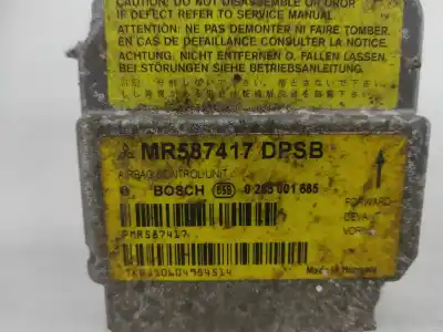 Автозапчасти б/у блок управления подушками безопасности за mitsubishi colt vi (z3_a, z2_a) 1.5 di-d (z39a) ссылки oem iam mr587417  