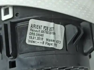 Автозапчасти б/у аэрационная решетка за renault twingo iii (bcm_) 1.0 sce 70 ссылки oem iam   