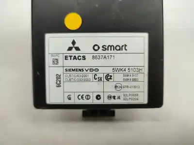 Автозапчастина б/у реле/запоперівник для mitsubishi colt vi (z3_a, z2_a) 1.5 di-d (z39a) посилання на oem iam 8637a171  