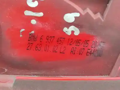 Second-hand car spare part left tailgate light for bmw 3 (e90) 320 d oem iam references 6937457  