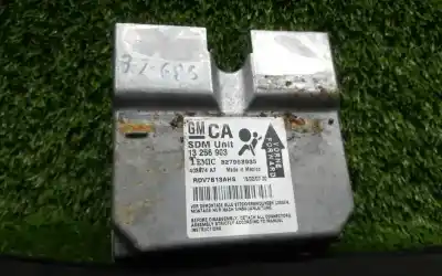 Peça sobressalente para automóvel em segunda mão centralina de airbag por opel corsa d (s07) 1.3 cdti (l08 l68) referências oem iam 327963935