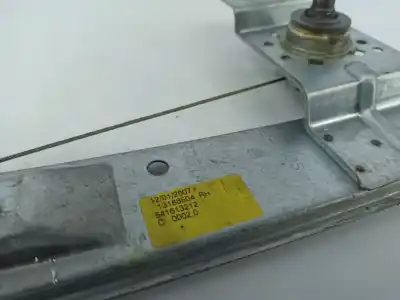 Pezzo di ricambio per auto di seconda mano alzacristalli posteriore destro per opel corsa d (s07) 1.2 (l08 l68) riferimenti oem iam 13188504rh  