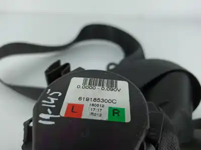 Gebrauchtes Autoersatzteil sicherheitsgurte hinten rechts zum citroen c5 ii (rc_) 2.2 hdi oem-iam-referenzen 619185300c  