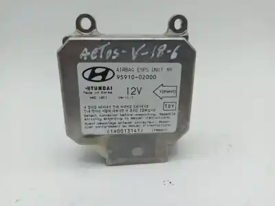 Peça sobressalente para automóvel em segunda mão centralina de airbag por hyundai accent (lc) 1.3 cat referências oem iam 9591002000