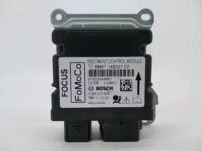 Second-hand car spare part airbag control unit for ford focus iii 1.6 tdci oem iam references bm5t14b321cf