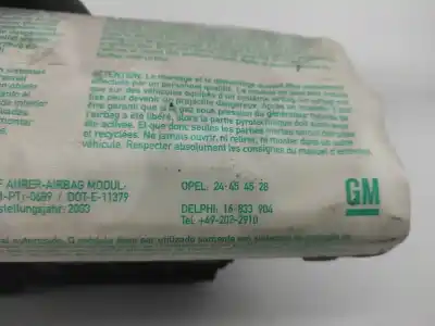 Автозапчастина б/у передня права подушка безопасности для opel corsa c (x01) 1.4 (f08, f68) посилання на oem iam 24454528  