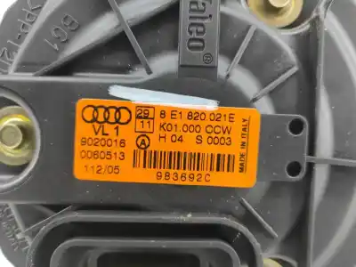 Peça sobressalente para automóvel em segunda mão motor de sofagem por audi a4 b7 avant (8ed) 2.0 tdi referências oem iam 8e1820021e  