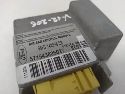 Автозапчастина б/у блок управління подушками безпеки для ford fiesta iv (ja_, jb_) 1.25 i 16v посилання на oem iam 96fg14b056cb  