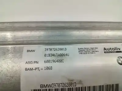 Second-hand car spare part front right air bag for bmw 7 (e65, e66, e67) 745 i. li oem iam references 39707262001d  