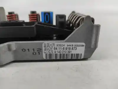 Peça sobressalente para automóvel em segunda mão resistência sofagem chauffage por bmw 7 (e65, e66, e67) 745 i. li referências oem iam 64116918873  