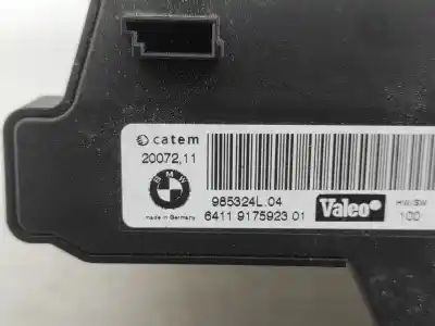 Peça sobressalente para automóvel em segunda mão resistência sofagem chauffage por bmw 3 coupé (e92) 320 d referências oem iam   