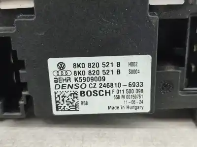 Автозапчастина б/у стійкість на нагревання для audi a4 b8 (8k2) 2.0 tdi посилання на oem iam 8k0820521b  