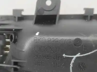 Автозапчастина б/у ліва задня внутрішня ручка для audi a4 b8 (8k2) 2.0 tdi посилання на oem iam 8k0839019  