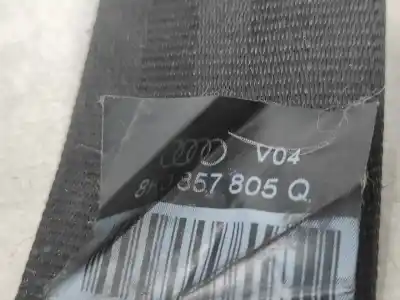 Автозапчастина б/у задній правий ремін безпеки для audi a4 b8 (8k2) 2.0 tdi посилання на oem iam 8k0857805q  