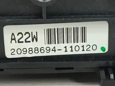 Second-hand car spare part headlights switch for opel antara (l07) 2.2 cdti oem iam references 20988694  