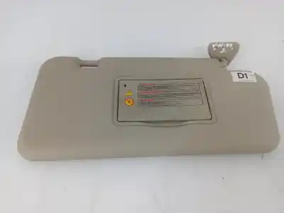 Second-hand car spare part right sunshade for nissan note (e11, ne11) 1.5 dci oem iam references 
