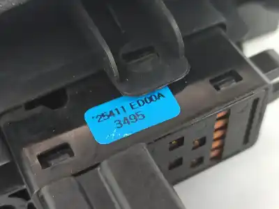 Second-hand car spare part rear right power window switch for nissan note (e11, ne11) 1.5 dci oem iam references 25411ed00a  