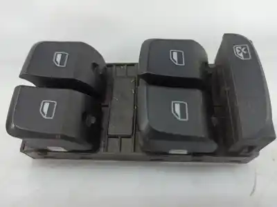 Second-hand car spare part left front power window switch for audi a4 (8k2, b8) 26.580 gasóleo 2008 4p oem iam references 8k0959851