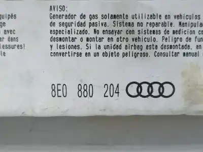 Автозапчастина б/у передня права подушка безопасности для audi a4 b6 (8e2) 2.5 tdi посилання на oem iam 8e0880204  